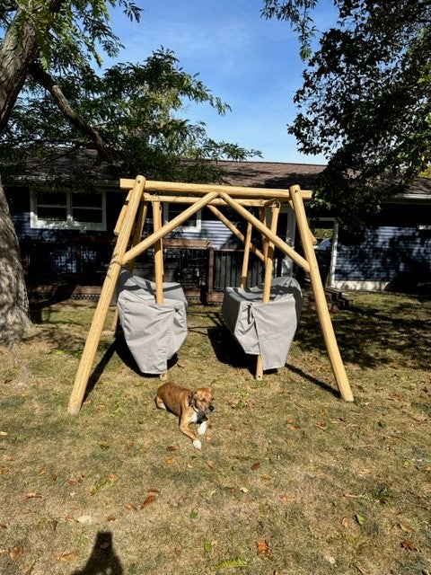 Protective Seat Covers, Double Glider Swing Seats